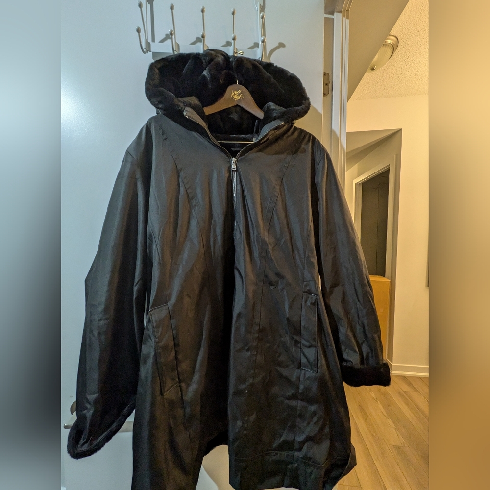 Black 2X Marc New York Winter Jacket